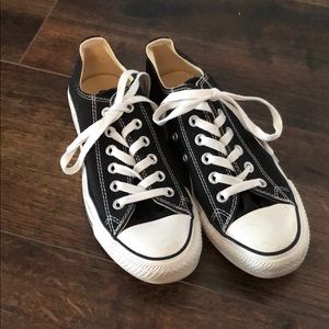 Black Converse All Star Lo